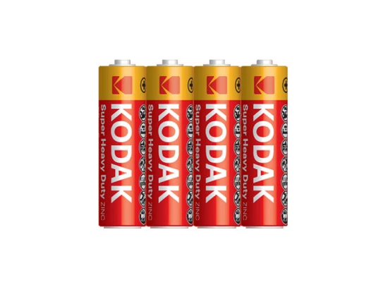 Kodak AAA Zinc Extra Heavy Duty Batteries Pack Of 4